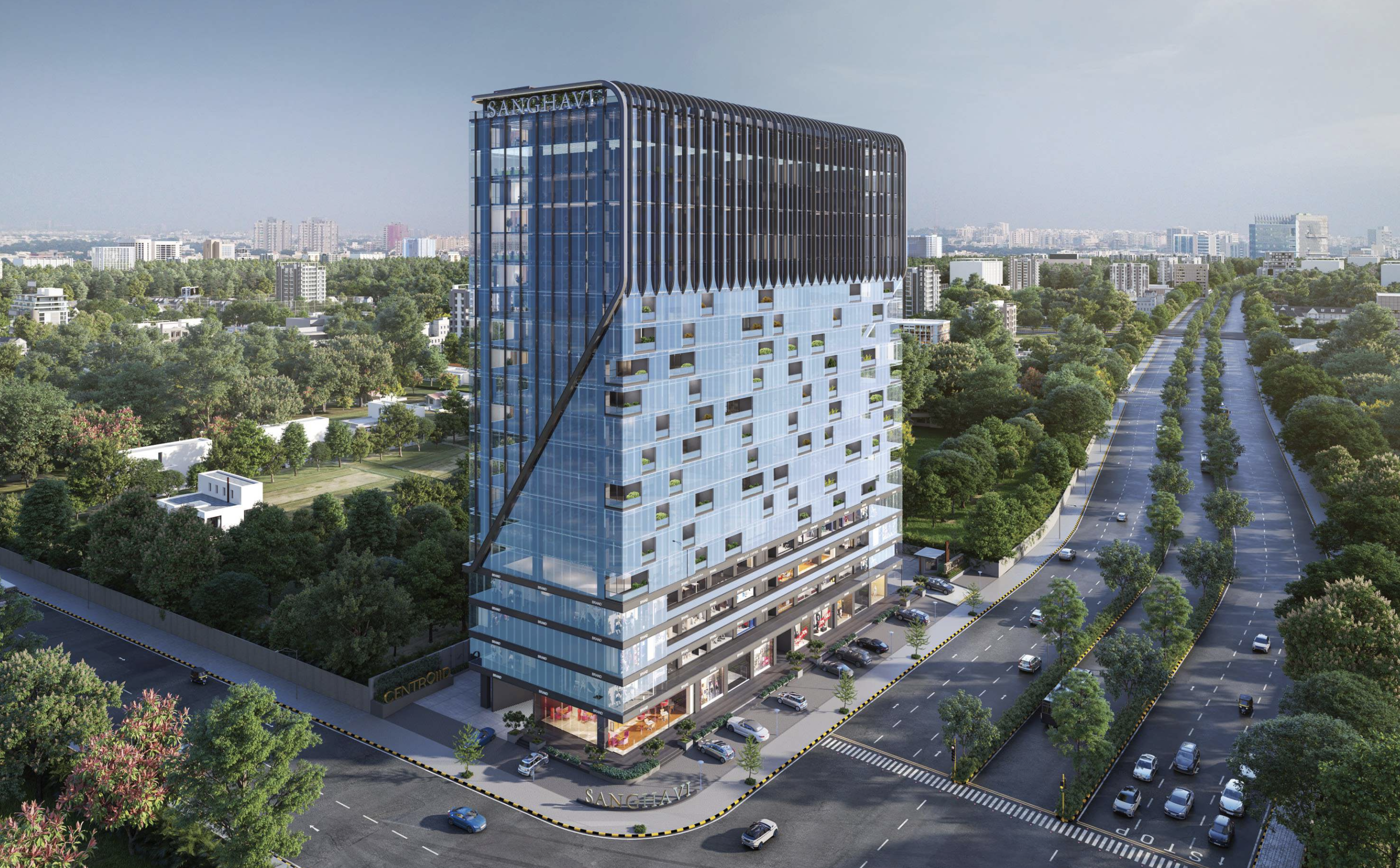 The Centroid - Commercial Business - Iscon Ambli Road